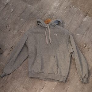 ALO Yoga Gray Pullover Women's Hoodie Size S